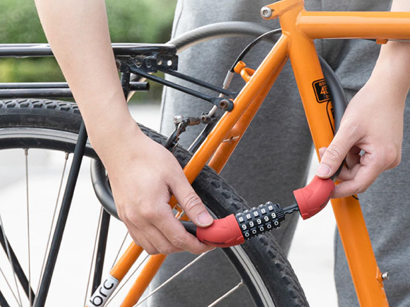 COBLK22002 Bicycle lock bike portable anti theft lock manufacturer 1 02
