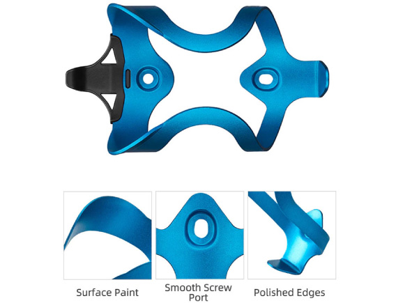 COBWBC22001 Aluminium alloy adjustable water bottle cage supplier 1 03