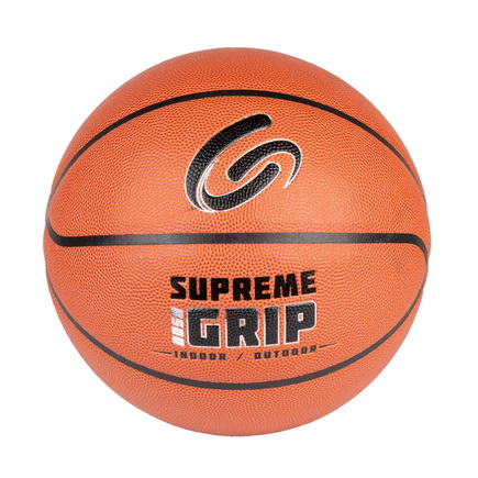 Leather basketball
