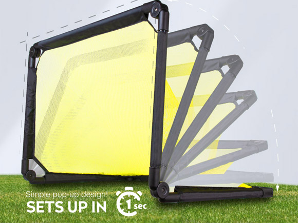 Foldable soccer goal